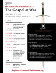 The Gospel At War Conference Schedule